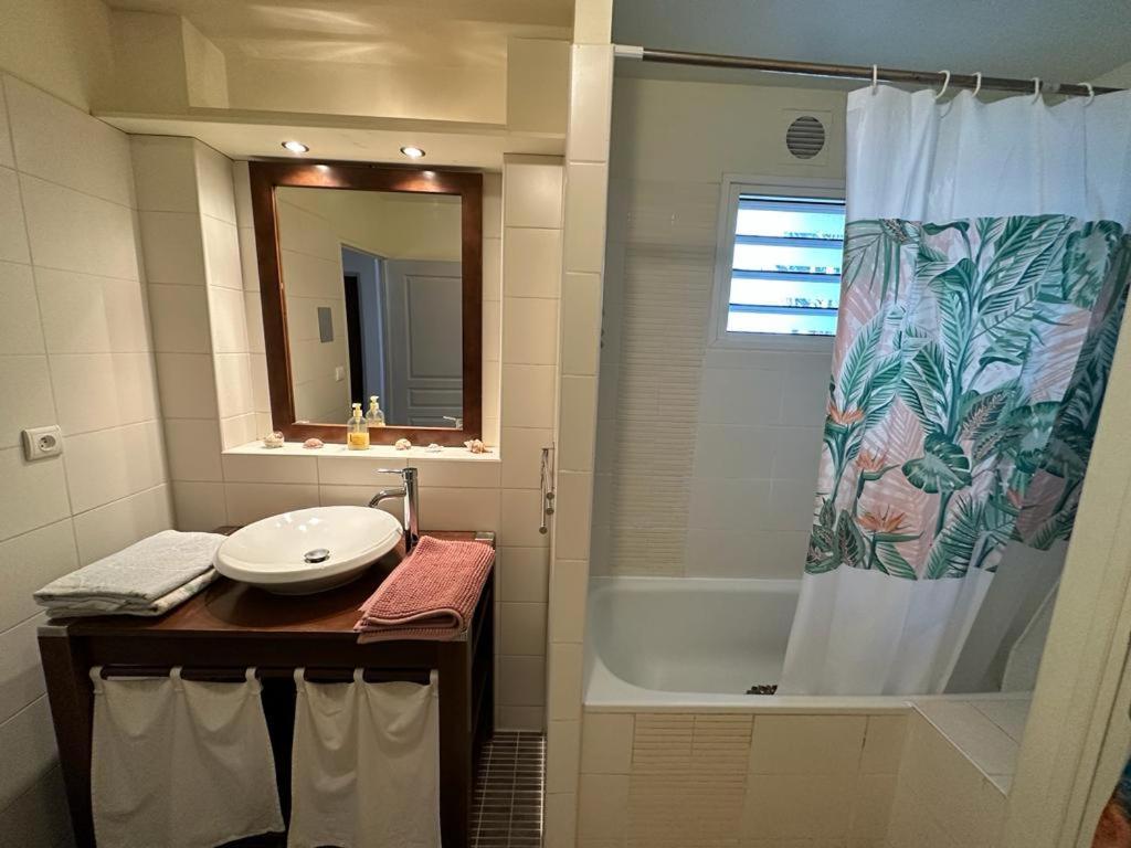 Appartement T3 Proche Aeroport Et Nordev Sainte Clotilde Ngoại thất bức ảnh